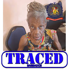 UPDATED POSTED** The Barbados Police Service wishes to inform the general  public that this elderly lady who calls herself Barbara-Ann, is currently  at the Black Rock Police Station, Eagle Hall, St. Michael.
