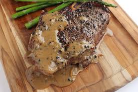 Best Ever Steak Au Poivre With Video How To Feed A Loon Recipe Steak Au Poivre Au Poivre Steak