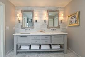 Grey Bathroom Contemporary Bathroom Refined Llc White Vanity Bathroom Grey Bathroom Vanity Bathroom Countertops
