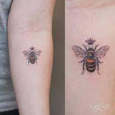 Get images of tattoos on body. Queen Bee Tattoo On The Left Inner Forearm