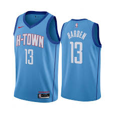 The official twitter account of the houston rockets. James Harden Blue Jersey 2020 21 Rockets 13 City H Town Jersey
