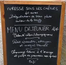La Carte Picture Of Restaurant Les Jardins Parnac Tripadvisor