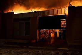 Looters reportedly got away with a range of booty, from television sets to microwave ovens. A9puoszmrh0 4m