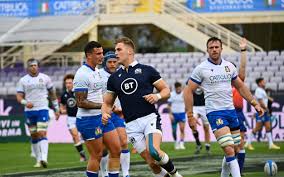 The clock ticks red but england have the ball. Scotland Survive Scare In Florence After Digging In For Win Against Improved Italy