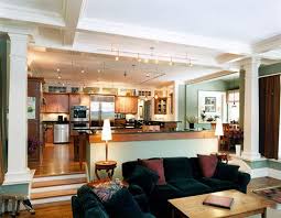 Like The Open Kitchen And Step Down Into The Living Room Description From Pinterest Com I Searched For This On Bing Sunken Living Room Home Open Living Room
