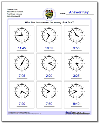 Draw The Time Face With All Numbers Five Minute Intervals Worksheet Telling Analog Time Worksheet Time Worksheets Clock Worksheets Telling Time Worksheets