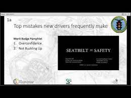 Traffic Safety Merit Badge Requirement 1 Youtube