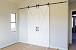 Narrow Double Barn Doors