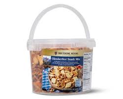 Aldi Us Deutsche Kuche Oktoberfest Snack Mix Tub Grocery Ads Grocery Snack Mix