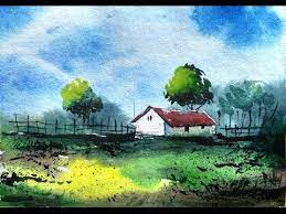 See more ideas about watercolor scenery, watercolor, watercolor landscape. How To Draw A Village Landscape With Watercolor Paint With David Youtube Watercolor Scenery Watercolor Landscape Paintings Drawing Scenery