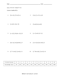 Solving inequality worksheets using addition and subtraction solving inequality worksheets using multiplication and division one step inequality with graph. Rational Inequalities Worksheet For 9th Grade Lesson Planet Math Worksheets Math Rational Inequalities Worksheets Worksheets 2nd 3rd Grade Math Worksheets Drawing Quadrilaterals Worksheet Math Con Activities For Grade 7 Glencoe Math Answers