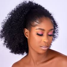 Amazon.com : CECINILL Afro Puff kinky curly Drawstring Ponytail Extension  for Black Women Synthetic Short Afro Kinkys Curly Afro Bun Extension  Hairpieces Updo Hair Extensions with Two Clips(1B) : Beauty & Personal