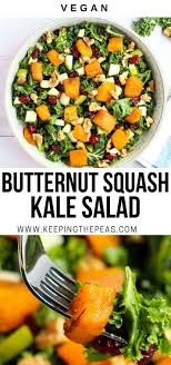Butternut Squash Kale Salad Butternut Squash Kale Easy Salad Recipes Side Dishes For Bbq