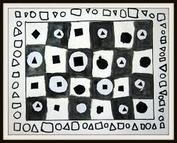 Quelle est la différence entre noir et blanc chez pratt ? Vasarely En Noir Et Blanc Le Tour De Mes Idees Noir Et Blanc Peinture Noir Et Blanc Art Pour Les Enfants