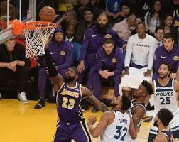 We acknowledge that ads are annoying so that's why we try to. Nba Roundup Lebron Lakers Edge Wolves