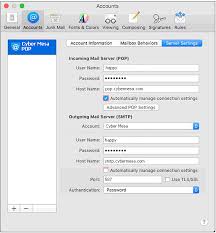 Последние твиты от cyber mesa telecom & internet services (@cybermesa). Mac Mail Settings