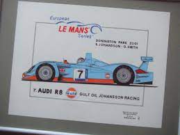 Audi R8 Gulf Oil Racing 2001