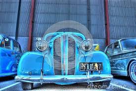 Vintage Light Blue 1937 Hot Rod On Display At Car Show In Melbourne Australia Hot Rods Australian Cars Vintage