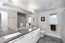 A valuable bathroom elective highlights white or gray walls with white countertops. 75 Beautiful Bathroom With Gray Countertops Pictures Ideas August 2021 Houzz