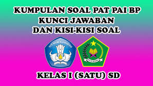 Pengenalan soal akm (asesmen kompetensi minimum) tahun 2020 soal akm #5 pengenalan soal akm #5. Kumpulan Soal Pat Pai Bp Kunci Jawaban Dan Kisi Kisi Soal Kelas I Sd Sang Pendidik