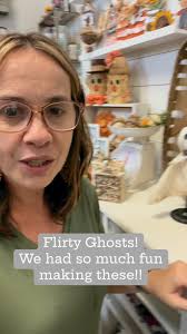 Flirty Ghosts! We had so much fun making these!! Watch