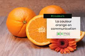 Focus sur nos teintes préférées ! La Couleur Orange Que Symbolise T Elle En Communication E Maj Web