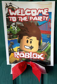 Roblox Birthday Party Game Ideas Roblox Birthday Party Sign 7th Birthday Party Ideas 6th Birthday Parties Birthday Party Decorations