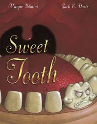 The image is in sepia, and the font in which the author and the title are printed have obviously been carefully prepared to resemble the classic paperback covers. Sweet Tooth By Margie Palatini Jack E Davis Hardcover Barnes Noble
