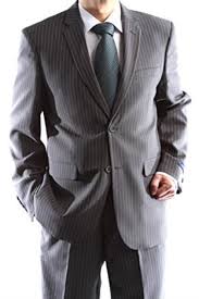 Mens Single Breasted 2 Button Charcoal 100 Polyester Pinstripe Slim Fit Dress Suit We Have More Braveman Suits Call 1 844 650 3963 To Order