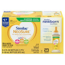 If the baby has drunk from it, good for 1 hour room temp. Save On Similac Neosure Ready To Feed Newborn Infant Formula With Iron 8 Pk Order Online Delivery Giant