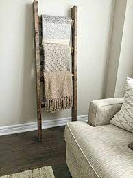 All must be able to support at least 300 pounds. Amazon Com Rustic Wood Blanket Ladder Rustic Gift Handmade