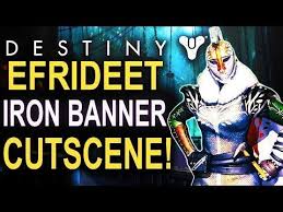 Obviously this is ideal to watch once you've finished the content. Spoiler Lady Efrideet Cutscene Destinythegame