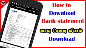 How To Download Sbi Bank Statement Yono Sbi App வரவ ச லவ வ பரம Download ச ய வத எப பட Youtube