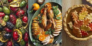 Wood chips will impart incredible flavor to turkey meat, and it frees up valuable oven space for making a variety of delicious sides, such as potatoes and cornbread. 6 Thanksgiving Menu Ideas Easy Thanksgiving Dinner Menus