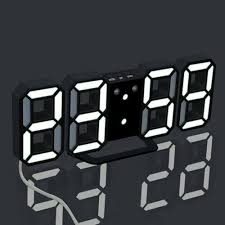 Maybe you would like to learn more about one of these? New Jam Dinding Besar 3d Modern Digital Alarm Clock With Led Light Jam Dinding 12 24 Wall Clock 3d Snooze Design Walmart Com Walmart Com