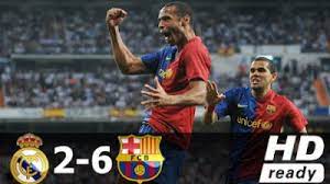Трансляция со стадиона эстадио альфредо ди стефано, футбол. Real Madrid 2 6 Barcelona 08 09 Tokyvideo