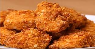 Du Poulet Popcorn Tellement Croustillant Que Personne Ne Croira Que Vous L Avez Cuit Healthy Dog Food Recipes Popcorn Chicken Recipe Homemade Chicken Nuggets
