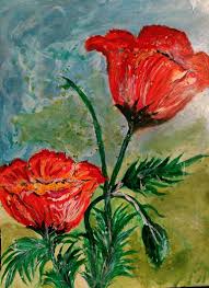 See the best nature wallpaper hd desktop collection. Beautiful Flowers In Nature Painting By Gunjan Famous Paintings Saatchi Art