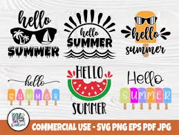Download Hello Summer Svg Bundle Beach Svg Graphic By Tonisartstudio Creative Fabrica