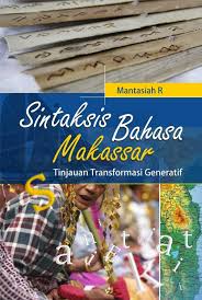 Syarat komunikasi, gramatikal dan sintaksis. Buku Sintaksis Bahasa Makassar Suatu Tinjauan Transformasi Generatif