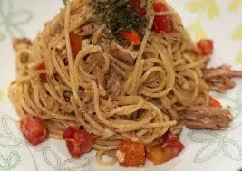 Resep Spaghetti Aglio Olio With Tuna Anti Gagal Resep Masakan Ikan