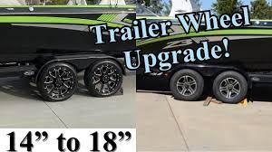 Maybe you would like to learn more about one of these? Boat Trailer 18 Wheel And Tire Upgrade 18x9 Gear Alloy 726mb 2015 Boatmate Trailer Tige Z3 Youtube