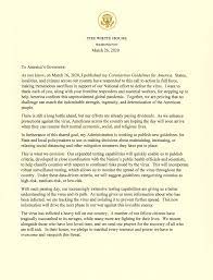 Additionally, the delivery of items sent to the white house is often significantly delayed, and enclosed items may be damaged during the security. Read The Letter From President Trump To America S Governors On Coronavirus The New York Times
