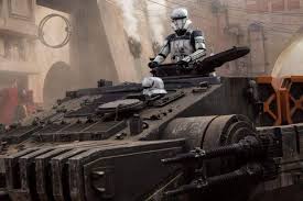 Imperial Hovertank Patrols The Streets Of Jedha Star Wars Empire Star Wars Universe Star Wars Fans