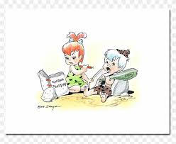 The Flintstones Pebbles And Bam Bam Comic Hd Png Download 800x800 4744549 Pngfind