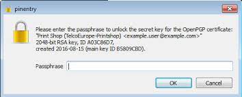 You need a passphrase to unlock the secret key for user: Docs Oracle Com