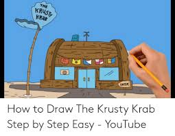 As you can see, this is how pearl's eye looks. The Kr45 Krab Enter How To Draw The Krusty Krab Step By Step Easy Youtube Youtube Com Meme On Me Me