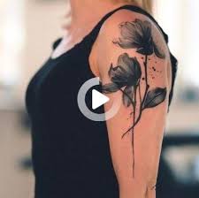Nouveau Tatouage Aquarelle Fleur Idees Inspiration Noir In 2020 Watercolor Tattoo Flower Tattoos Flower Tattoo Arm