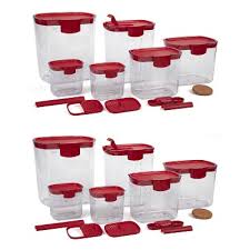 Jubilation canister set of four (bisque white background) made to order canister dimensions are listed here from widest point to widest point. Large Kitchen Canister Sets Target