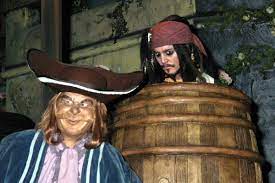 This talking jolly roger was created to resemble th. Watch The Pirates Of The Caribbean Ride In Disneyland Paris And Shanghai Polygon